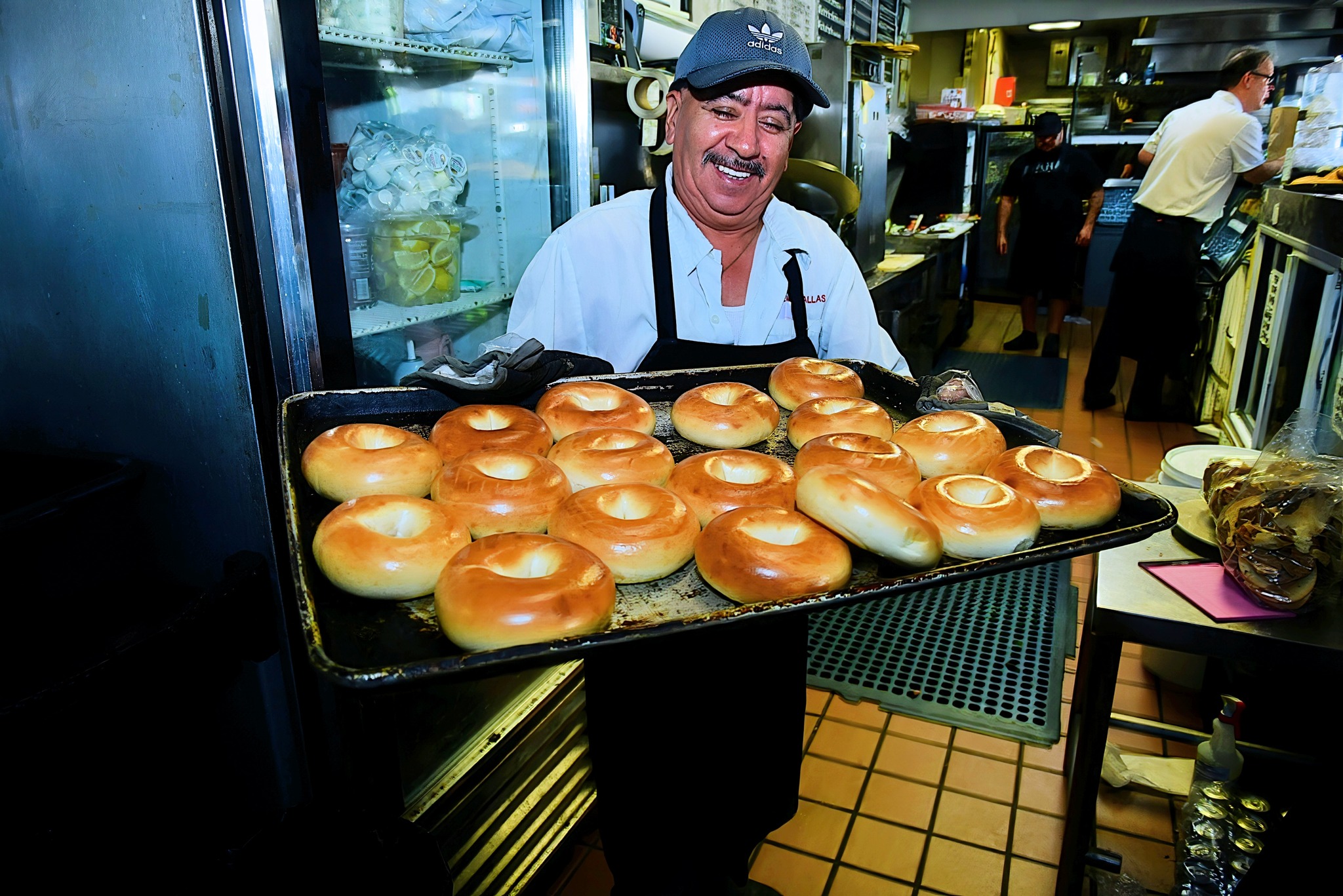 Morning Bagel Making