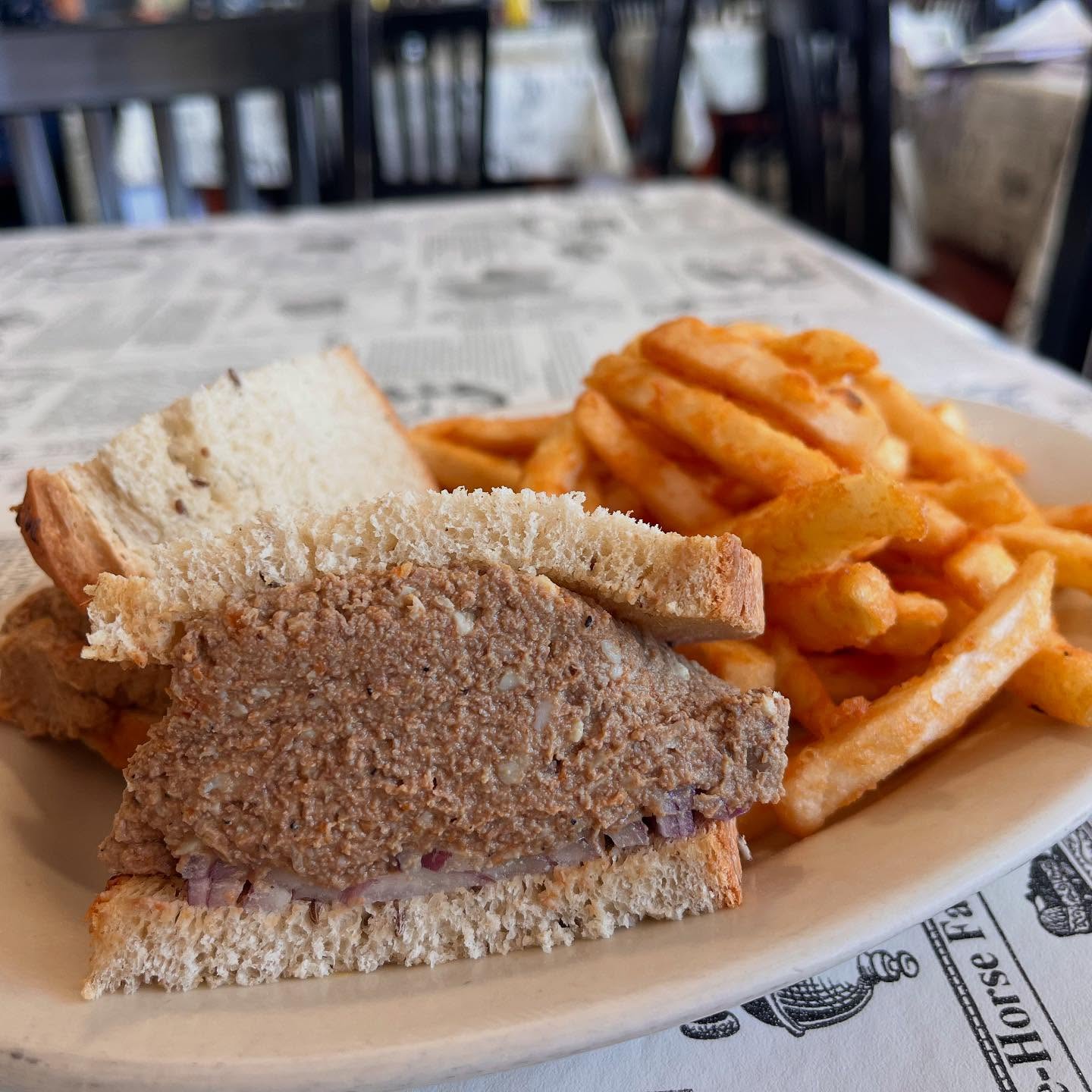 Homemade chopped liver
